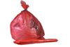 Water-soluble bag red linen contaminated by 200