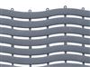 Grating for wet environments 0.6x16m gray