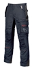 Blue work pants race