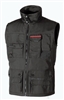 Black work vest first