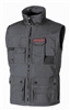Gray work vest first