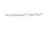 Fixed support broom wall mounted rail 90cm