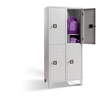 Cloakroom metal Multicase Quad 2 columns 2 spaces