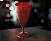 VV15CA - Disposable glass crystal wine 15 cl carmine