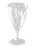 Disposable glass crystal wine 15 cl transparent
