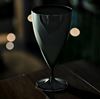 VV15EB - Disposable crystal glass wine 15 cl black
