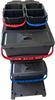 W01132RBL - 22L trolley bucket with pre-impregnated fringe, red