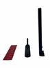 Wall mounting kit for rectangular dispenser