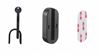 Wall mounting kit for round black dispenser