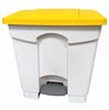 HACCP 30 L yellow pedal kitchen bin