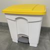 HACCP 30 L yellow pedal kitchen bin