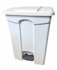 Trash HACCP 45 L white kitchen pedal