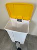 Kitchen trash HACCP 90 L yellow pedal