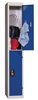 Cloakroom Multicase 2 squares superimposed departing column width 300mm