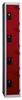 Cloakroom Multicase 4 squares superimposed departing column width 300mm
