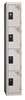Cloakroom Multicase 4 squares superimposed next column width 300mm