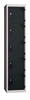 Cloakroom Multicase 5 squares superimposed next column width 400mm