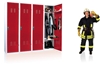 Vestaire metal fireman next column