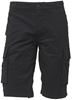 WEY132BC - Carbon Black Summer Cargo Work Bermuda Shorts