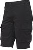 WEY132BC - Carbon Black Summer Cargo Work Bermuda Shorts