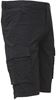 WEY132BC - Carbon Black Summer Cargo Work Bermuda Shorts