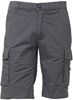 WEY132GI - Summer Steel Grey Cargo Work Bermuda Shorts