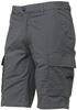 WEY132GI - Summer Steel Grey Cargo Work Bermuda Shorts