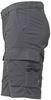WEY132GI - Summer Steel Grey Cargo Work Bermuda Shorts