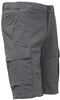 WEY132GI - Summer Steel Grey Cargo Work Bermuda Shorts