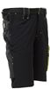 WFU196BC - Mercury Carbon Black Work Bermuda Shorts