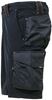 WFU196DB - Mercury deep blue work Bermuda shorts