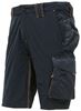 WFU196DB - Mercury deep blue work Bermuda shorts