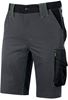 WFU196RL - Mercury Grey/Green Asphalt Work Bermuda Shorts