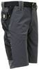WFU196RL - Mercury Grey/Green Asphalt Work Bermuda Shorts