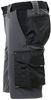 WFU196RL - Mercury Grey/Green Asphalt Work Bermuda Shorts