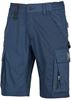 WFU344DB - Solaris deep blue work cargo Bermuda shorts