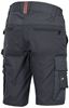 WFU344GG - Solaris gray work cargo Bermuda shorts
