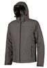 WIN400GI - Iron gray softshell work jacket Blazyra