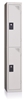 Cloakroom Multicase 2 squares superimposed 1 Width 400mm column