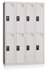Cloakroom Multicase 2 superimposed boxes 4 columns width 300mm