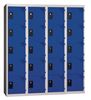 Cloakroom Multicase 5 squares superimposed 4 columns width 300mm