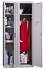 Cloakroom maintenance 2-piece metal columns with lock