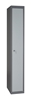 Metal office locker with lock and 2 keys 1 column