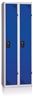 Cloakroom metal industry own 2 columns