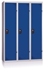 Cloakroom metal industry messy 3 columns