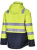 WMP440YF - Nebris neon yellow softshell high visibility jacket