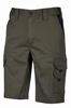 WST279DG - Bonito dark green work Bermuda shorts