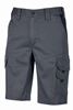 WST279GI - Bonito iron gray work Bermuda shorts
