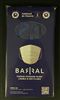 Washable mask Barral blue zig zag by 10