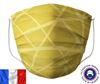 Barral yellow zig zag washable mask by 10